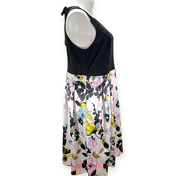 City Chic NWT Art Darling Trendy Floral Print Fit & Flare Dress Plus Size 20 - Picture 3 of 8